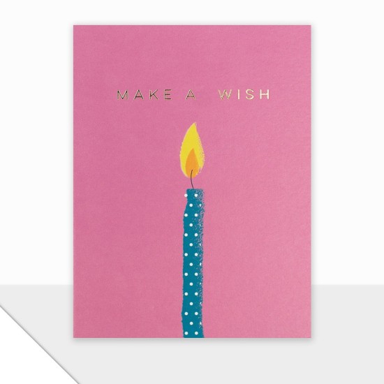 LDD Mini Birthday Card : Happy Birthday Candle (DELIVERY TO EU ONLY)
