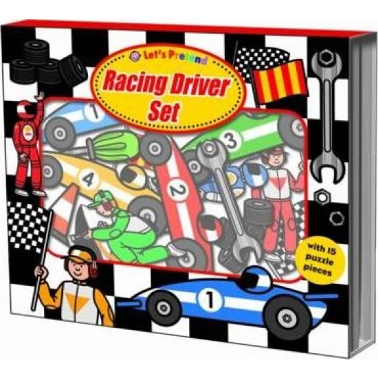 Let's Pretend Race Driver's Set - Roger Priddy