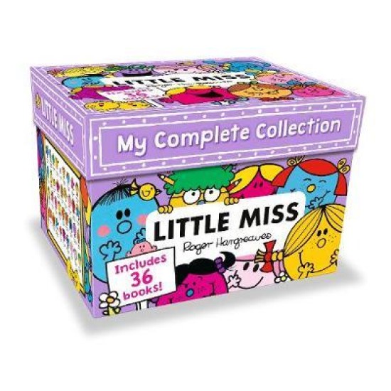 Little Miss: My Complete Collection Box Set - Roger Hargreaves (DELIVERY TO EU ONLY)