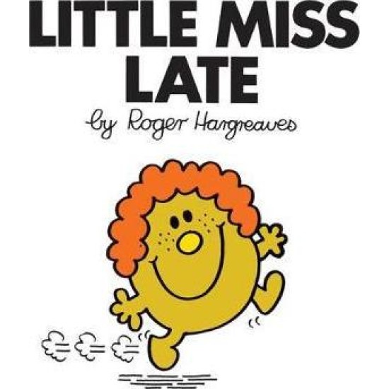 Little Miss Late - Roger Hargreaves (DELIVERY TO EU ONLY)
