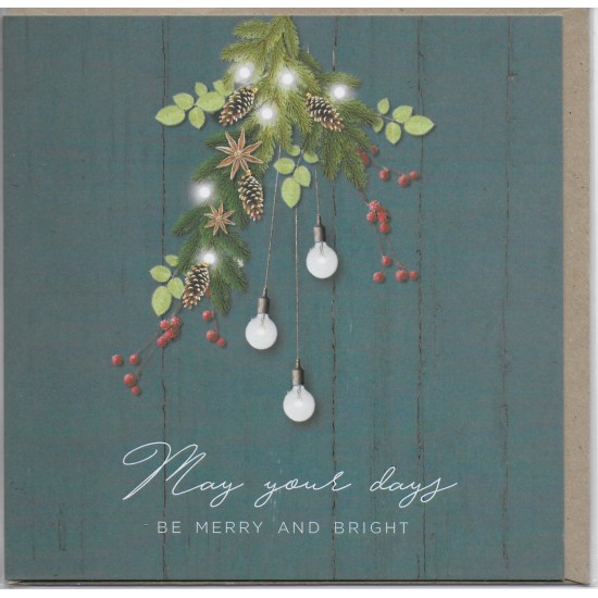 Christmas Card Single : May Your Days Be Merry and Bright (DELIVETY TO EU ONLY)