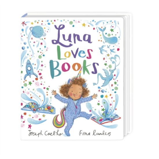 Luna Loves Book (Board Book) - Joseph Coelho