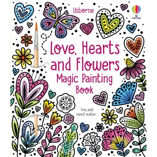 Magic Painting Love, Hearts and Flowers