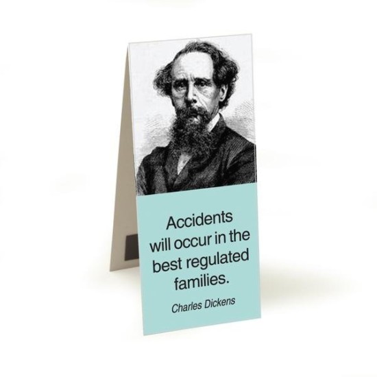 Magnetic Bookmarks Quotes - Charles Dickens (Delivery to EU Only)