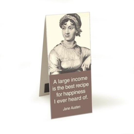 Magnetic Bookmarks Quotes - Jane Austen (Delivery to EU Only)