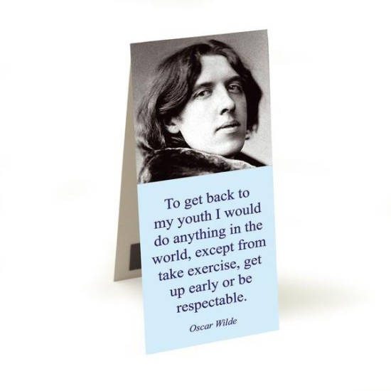 Magnetic Bookmarks Quotes - Oscar Wilde (Delivery to EU Only)