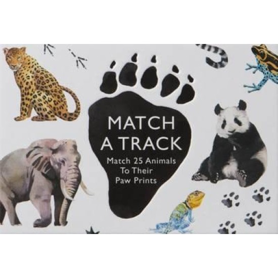 Match a Track : Match 25 Animals to Their Paw Prints