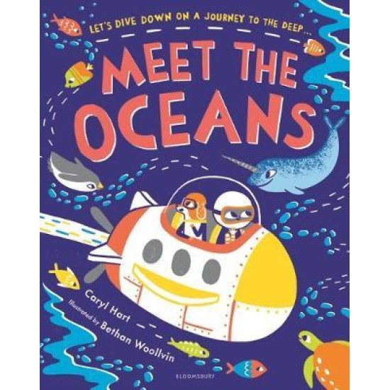 Meet the Oceans - Caryl Hart, Illustrated by Bethan Woollvin