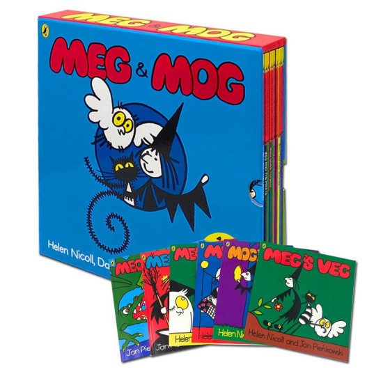 Meg & Mog Collection 10 Books (DELIVERY TO EU ONLY)
