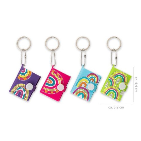 Mini Notebook Keyring