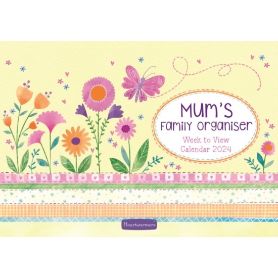 Mum's Week-to-View Planner A4 Calendar 2024