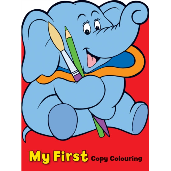 My First Copy Colouring Book - ELEPHANT