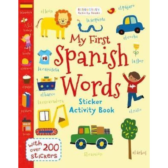 My First Spanish Words Sticker Activity