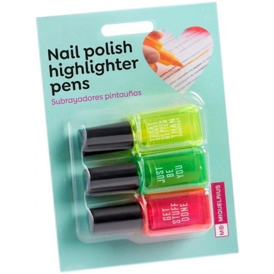 Nail Polish Highlighter - Green Pack (DELIVERY TO EU ONLY)