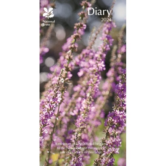 National Trust Deluxe Slim Diary 2024