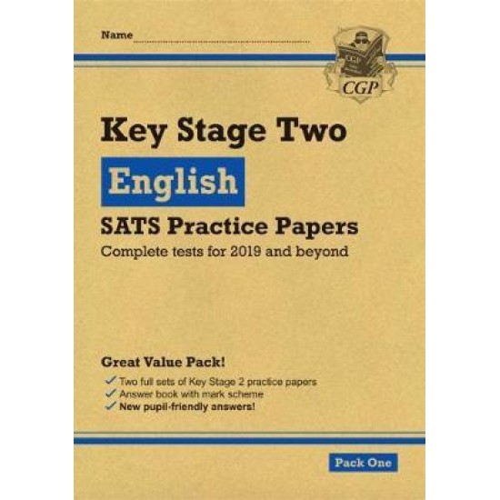 New KS2 English SATS Practice Papers: Pack 1 (for the tests in 2019)