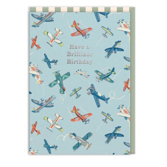 OHD Cards - Aeroplane Birthday Card