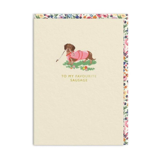 OHD Cards - Dachshund Birthday Card