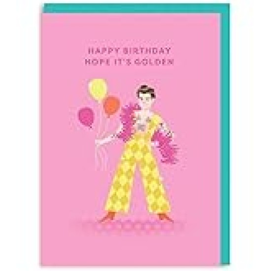 OHD Cards - Harry Styles Golden Birthday Card