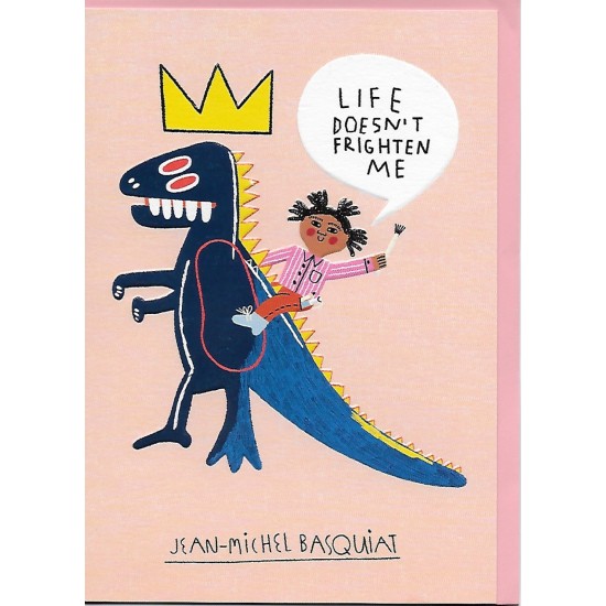 OHD Cards - Jean-Michel Basquiat Greeting Card