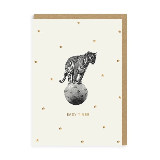 OHD Cards - Easy Tiger Birthday Card (DELIVERY TO EU ONLY)