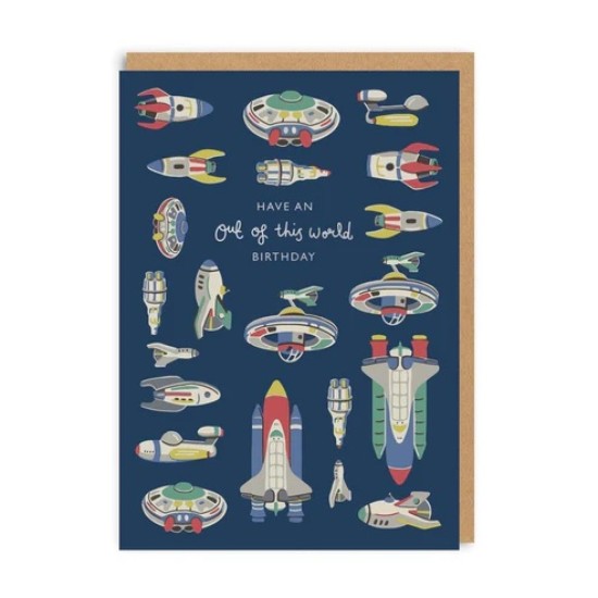 OHD Cards - Out Of This World Birthday Card (DELIVERY TO EU ONLY)