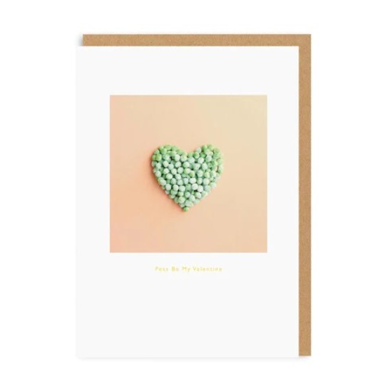 OHD Cards - Peas Be Mine Greeting Card (DELIVERY TO EU ONLY)