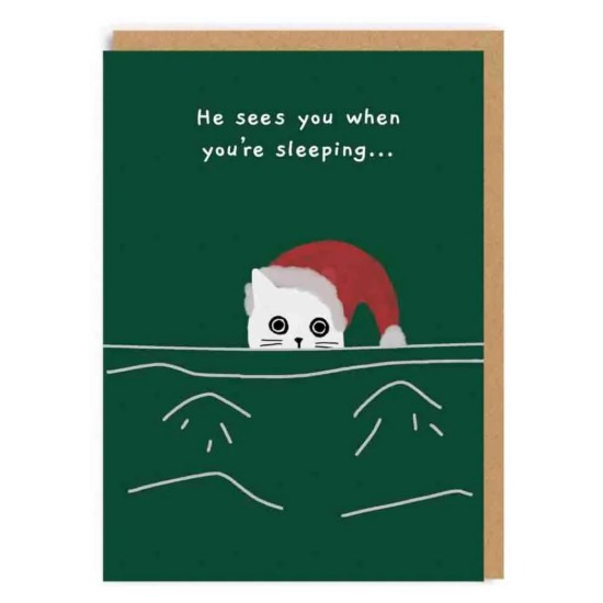 OHD Christmas Card : He Sees You When You are Sleeping