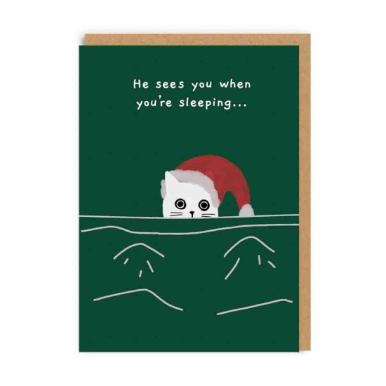 OHD Christmas Card : He Sees You When You are Sleeping