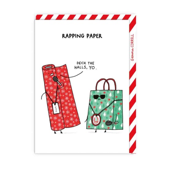 OHD Christmas Card : Rapping Paper (DELIVERY TO EU ONLY)