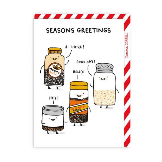 OHD Christmas Card : Seasons Greetings (DELIVERY TO EU ONLY)