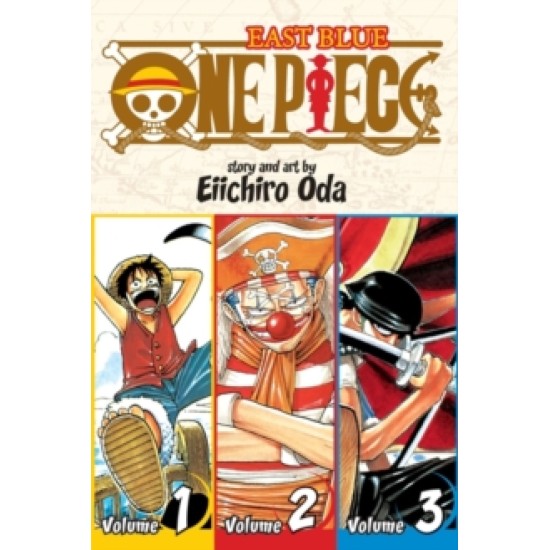 One Piece (Omnibus Edition), Vol. 1 : Includes vols. 1, 2 & 3 - Eiichiro Oda