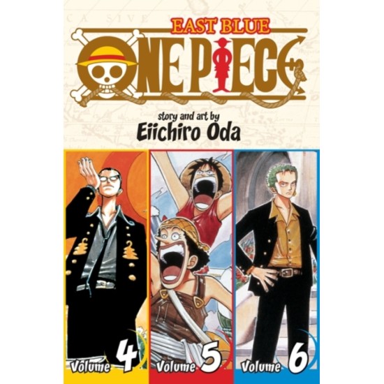One Piece (Omnibus Edition), Vol. 2 : Includes vols. 4, 5 & 6 - Eiichiro Oda