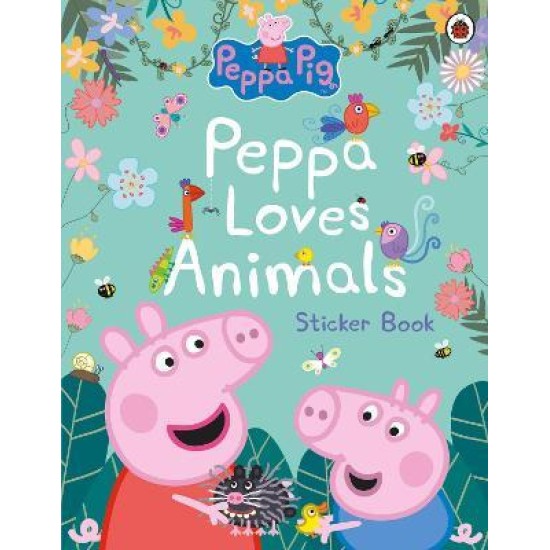 Peppa Pig: Peppa Loves Animals (Sticker Book)