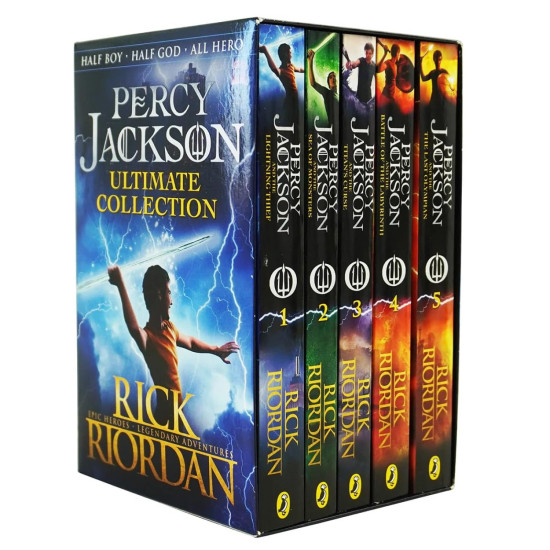 Percy Jackson Ultimate Collection Box Set - Rick Riordan