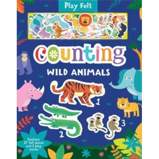 Play Felt Counting Wild Animals