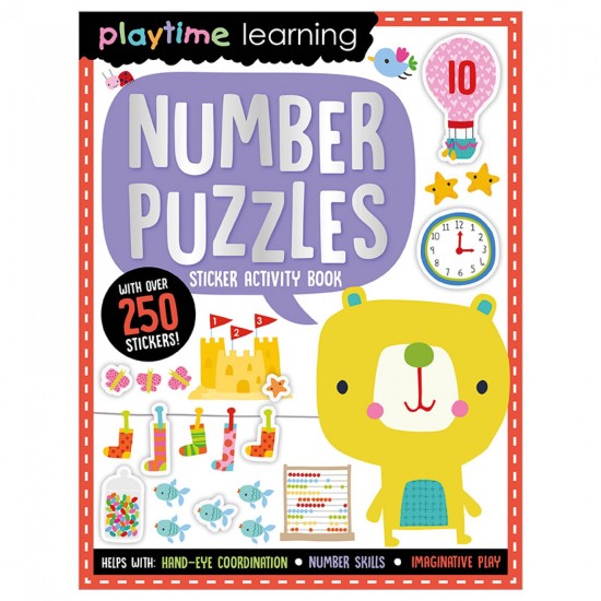 Playtime Learning Number Puzzles Book (DELIVERY TO EU ONLY)