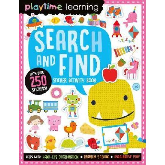 Playtime Learning Search and Find Sticker Book (DELIVERY TO EU ONLY)