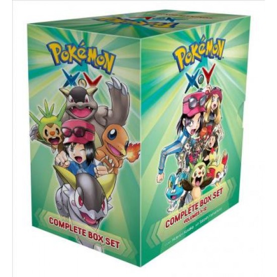 Pokemon X Y Complete Box Set 12 books - (DELIVERY TO EU ONLY)