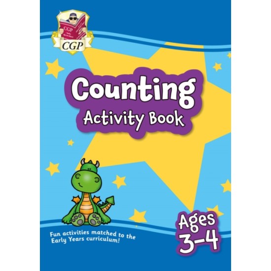 Preschool: Counting Activity Book for Ages 3-4
