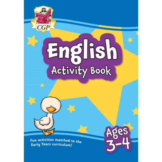 Preschool: English Activity Book for Ages 3-4