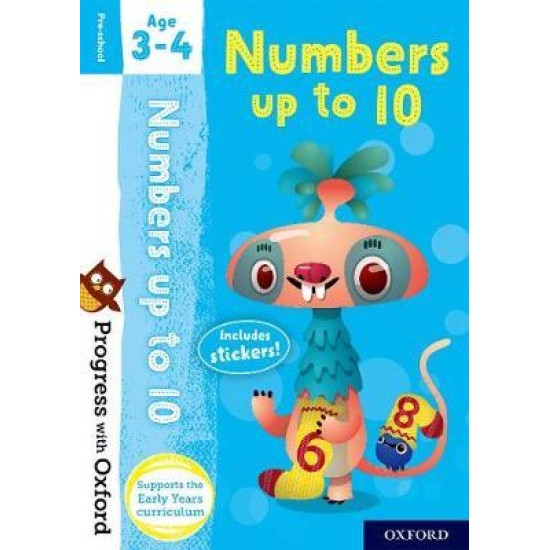 Preschool Numbers up to 10 Age 3-4 (Progress with Oxford)