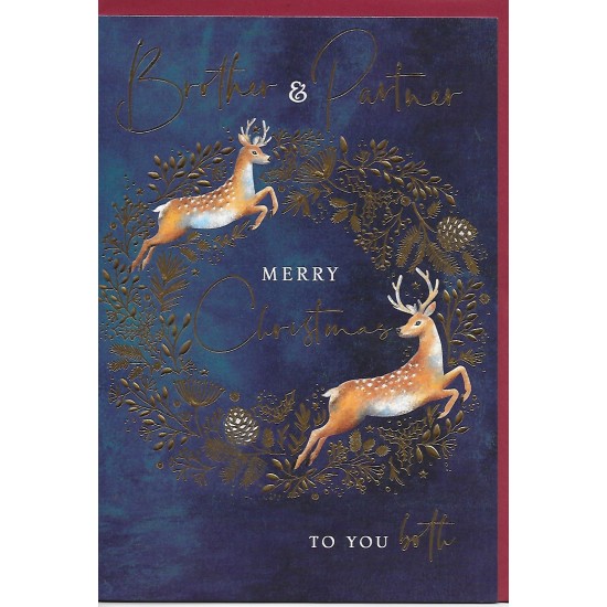 PS Christmas Card - Brother and Partner