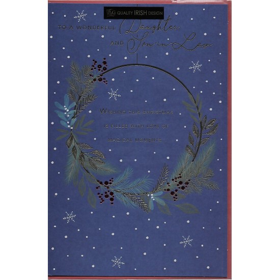 PS Christmas Card - Daughter and Son-in-Law