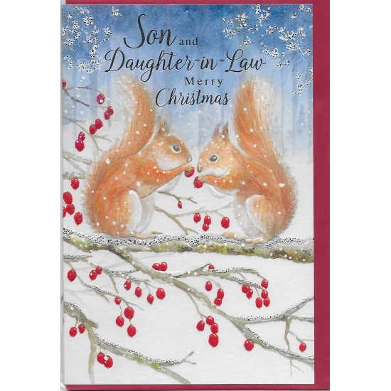 PS Christmas Card - Daughter and Son-in-Law