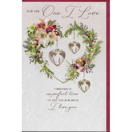 PS Christmas Card - For the One I Love
