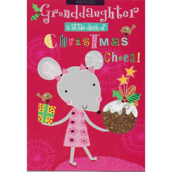 PS Christmas Card - Granddaughter Mouse