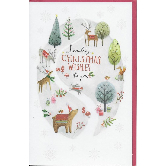 PS Christmas Card - Sending Christmas Wishes to You