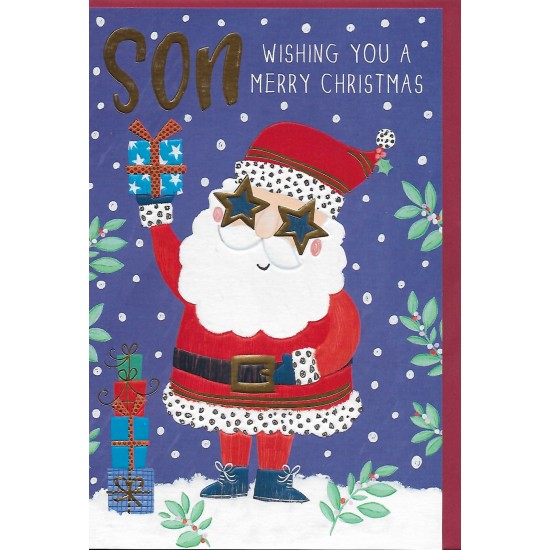 PS Christmas Card - Son Santa