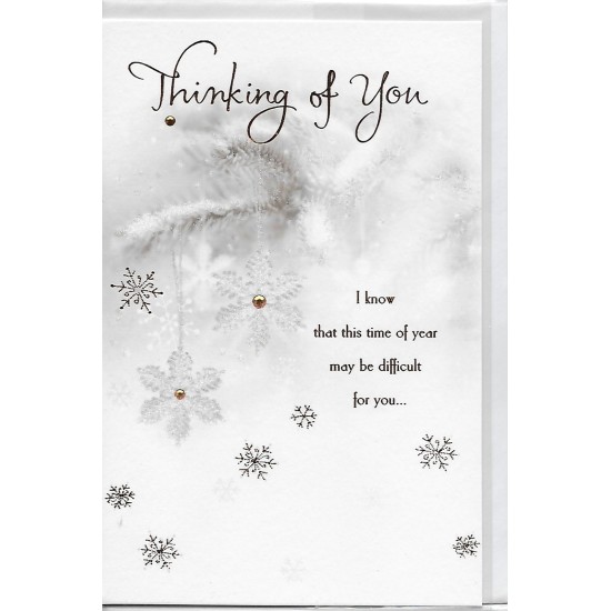 PS Christmas Card - Thinking of You at Christmas